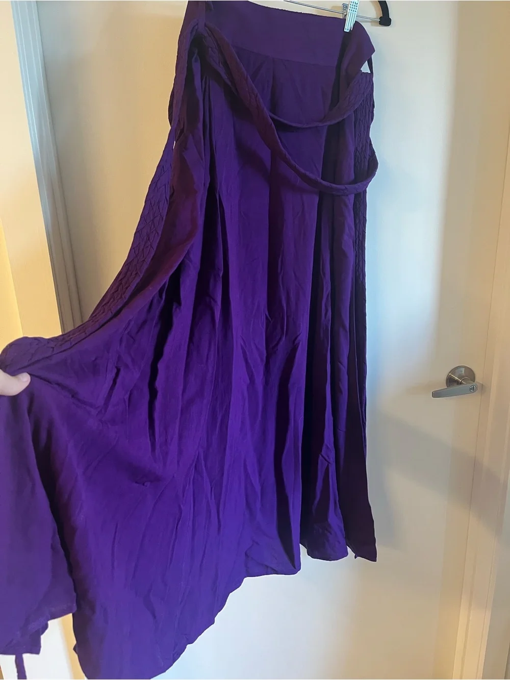 NWT Holy Clothing Demeter Maxi Skirt With Tie Belt